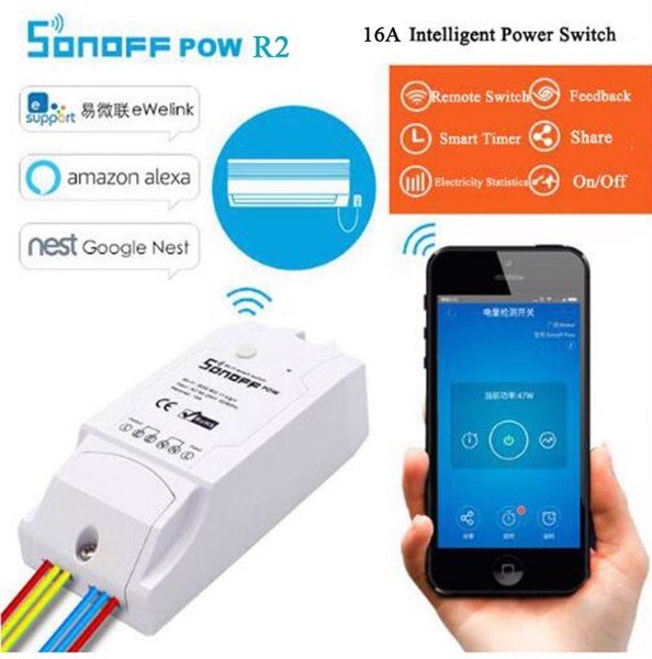 Công tắc wifi, công tắc thông minh sonoff basic điều khiển từ xa qua wifi 3g 4g