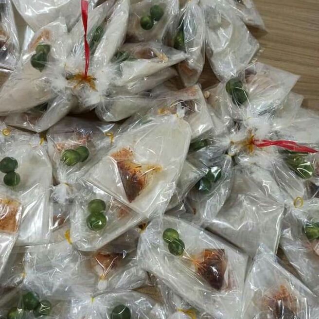 Bánh tráng tắc phơi sương 10 bịch/60k