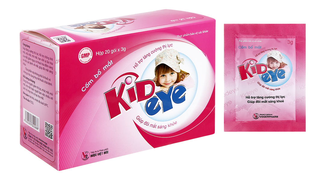 Cốm bổ mắt trẻ em Kid Eye (10 gói) [Kideye, kids eye]:5295