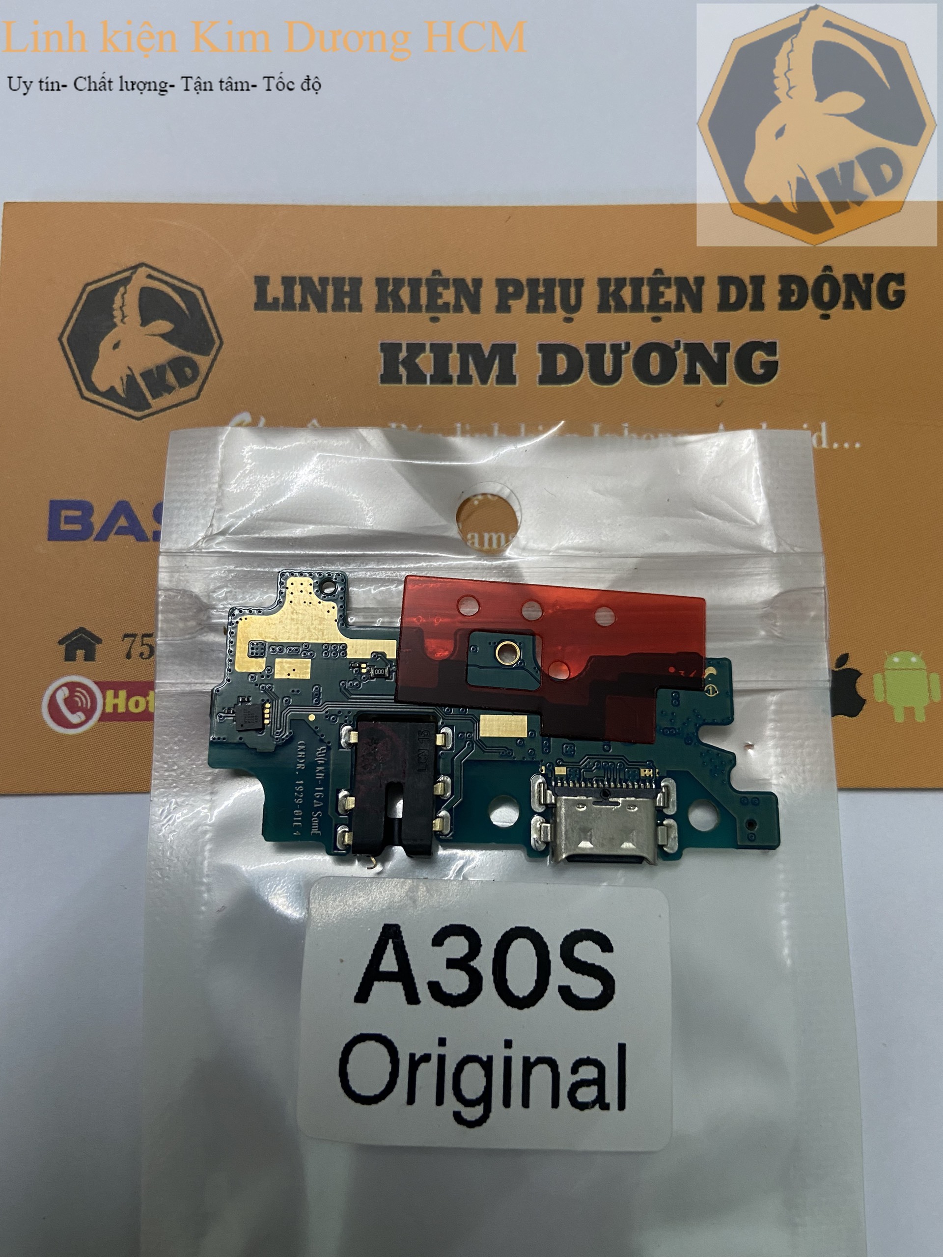 Cụm chân sạc/ bo mạch sạc samsung galaxy a30s/ a31/ a32 / a32 . có ic sac !