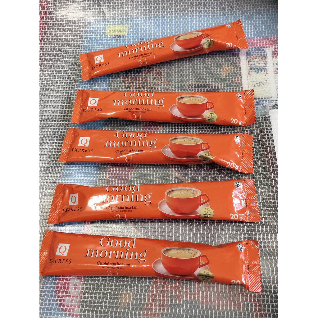 10 gói Cafe Trần Quang Goodmorning 20G
