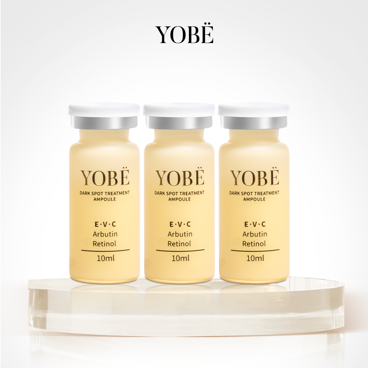Tinh chất dưỡng trắng da evc yobe - arbutin retinol 10ml và 50ml