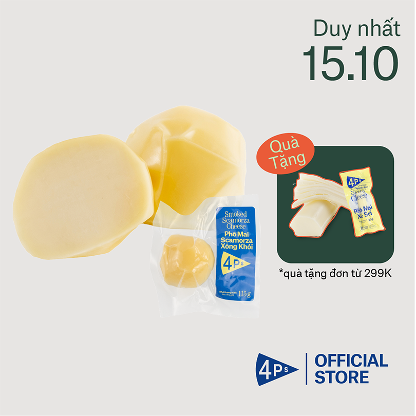 [Giao HCM] 4P's Phô mai xông khói  115G