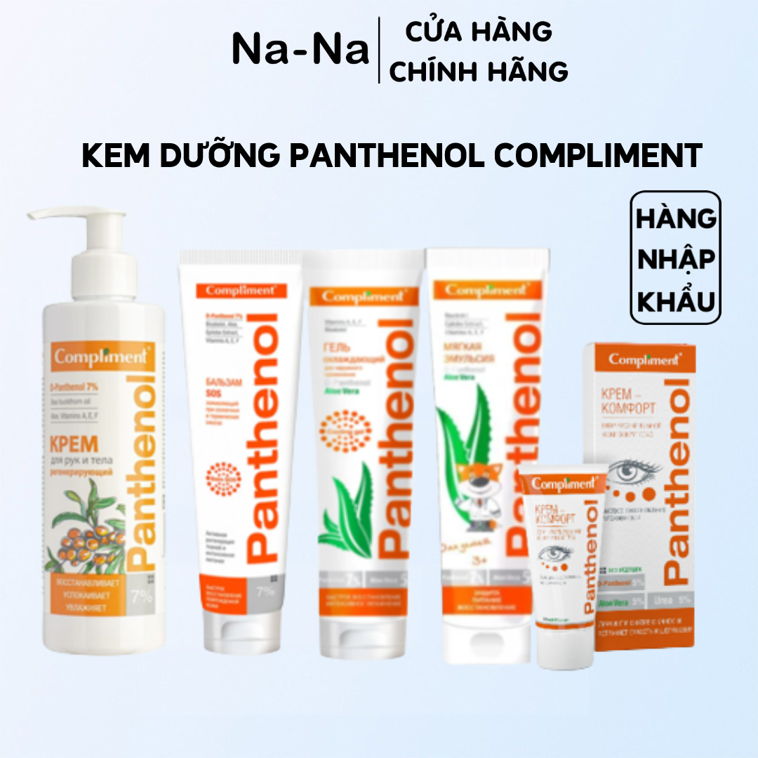 Panthenol B5  Compliment nuôi dưỡng, phục hồi, tái tạo da