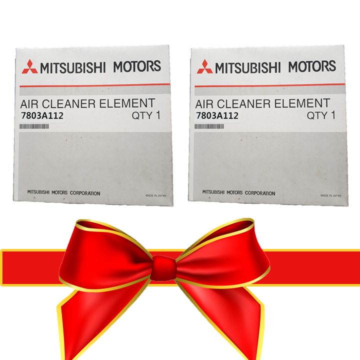 COMBO 2 Lọc gió máy lạnh điều hòa Mitsubishi Triton, Outlander, Lancer