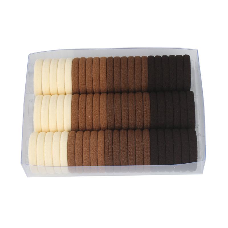 Hộp 66 cái thun cột tóc size nhỏ, cột tóc size nhỏ