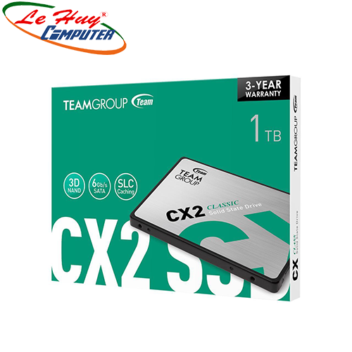 Ổ cứng SSD TEAM CX2 1TB 2.5Inch SATA III