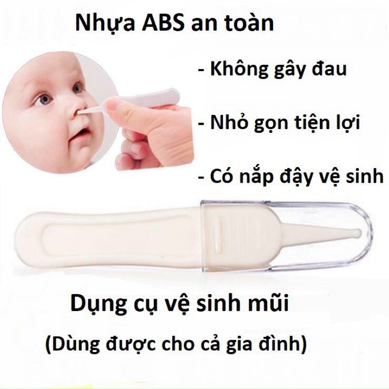 Combo 2 cái Nhíp Gắp Rỉ Mũi Cho Bé