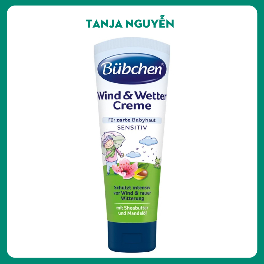 Kem nẻ và dưỡng ẩm cho bé Buebchen Wind & Wetter nội địa Đức