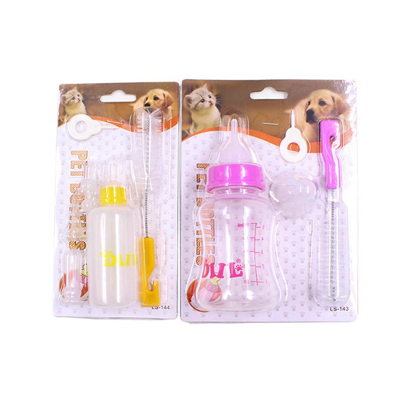 Bình ti sữa cho chó mèo con 60ml & 150ml, bình sữa cho chó con, bình sữa cho mèo con - Phụ kiện thú cưng TLC