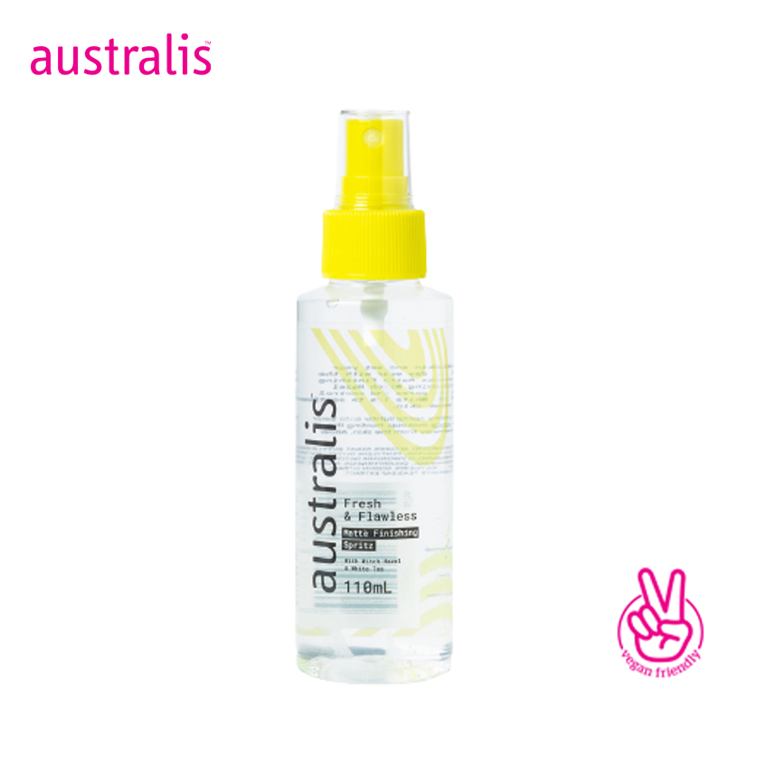 Xịt Khóa Trang Điểm Dạng Lì Kiềm Dầu Australis Make Up Fresh & Flawless  Matte Finishing Spritz-Hàng
