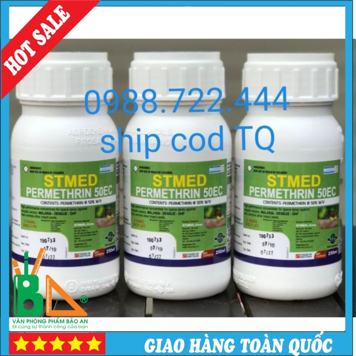 Lọ Diệt Muỗi Stmed Permethrin 250ml