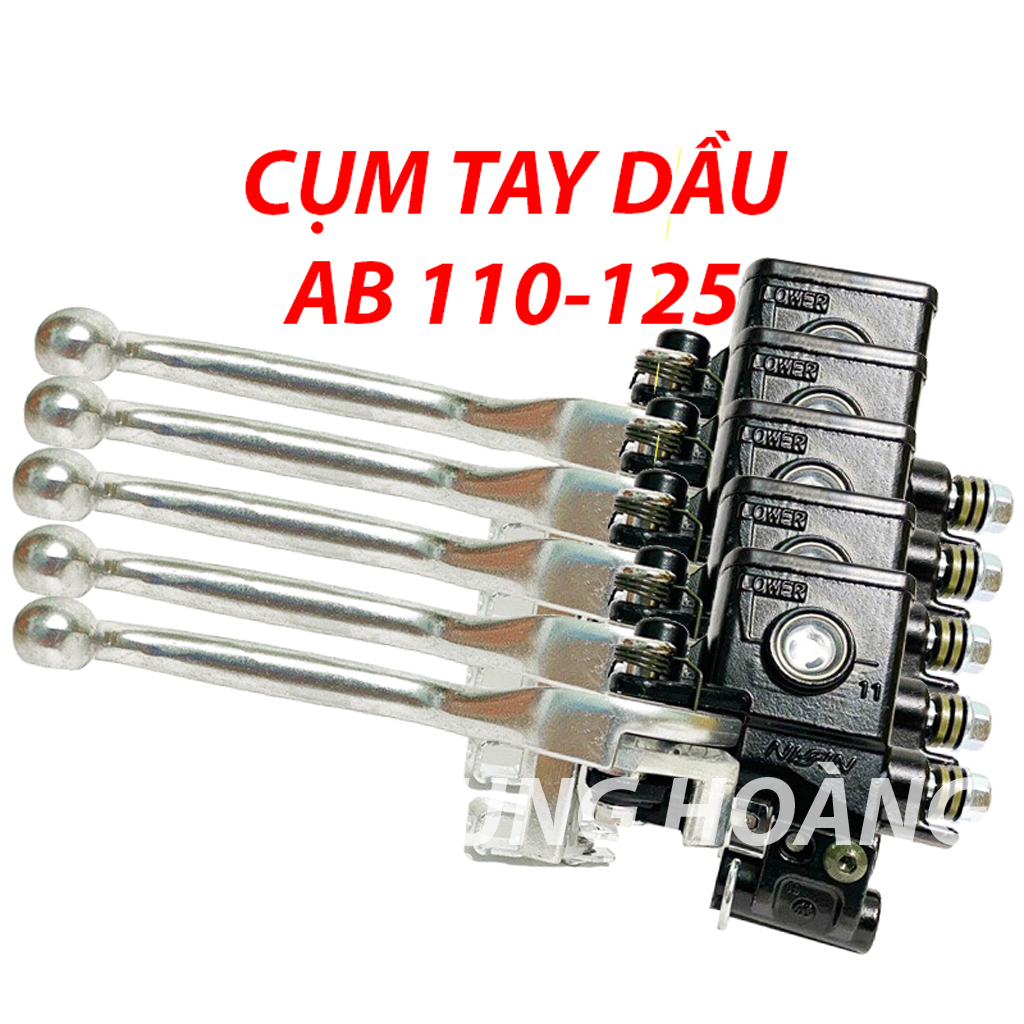 Cụm tay dầu thắng đĩa trước xe airblade 110-airblade125 nissin phs