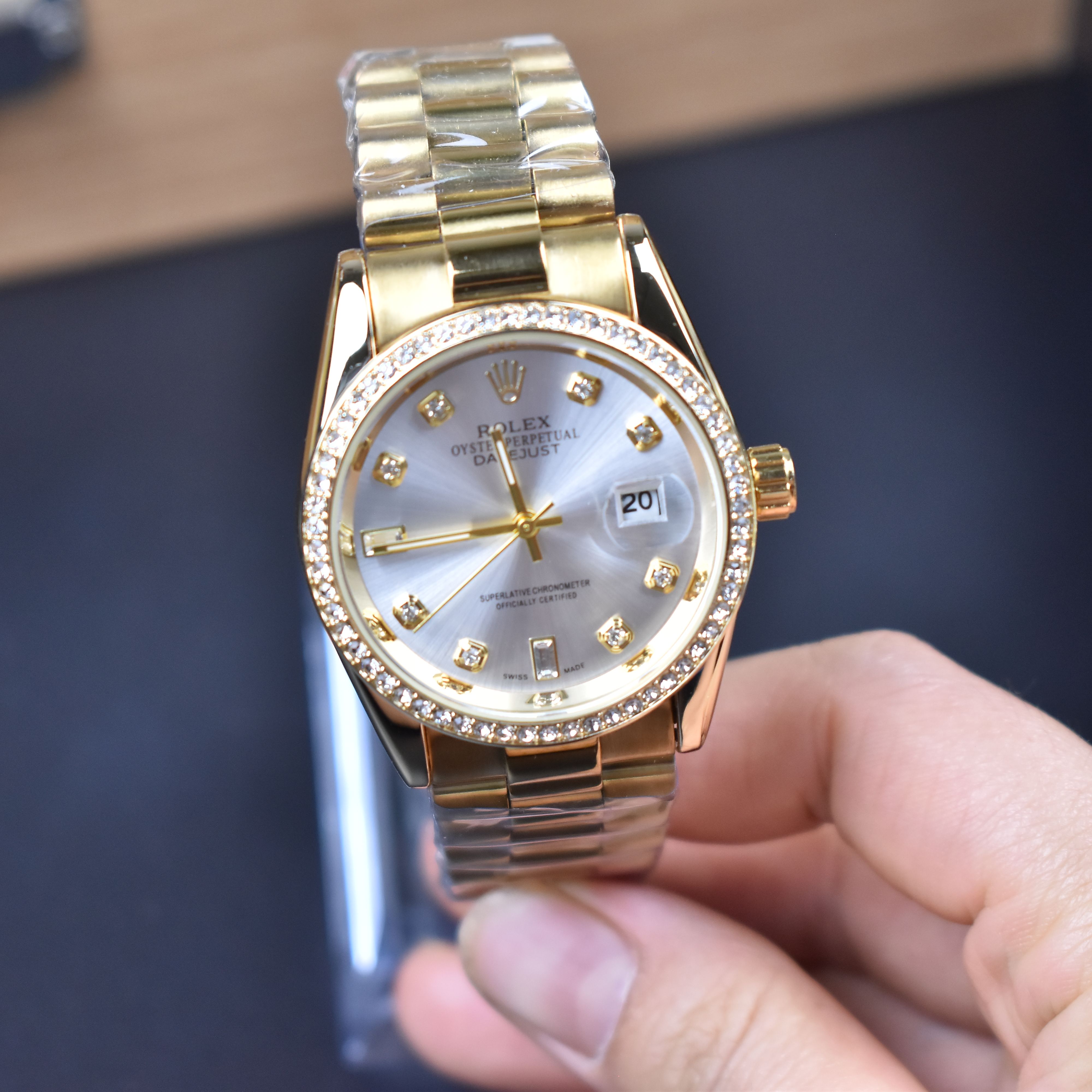 Đồng Hồ Rolex Mã RL06 - Chống Nước Chống Xước Bền Đẹp Chất Liệu Thép Không Gỉ