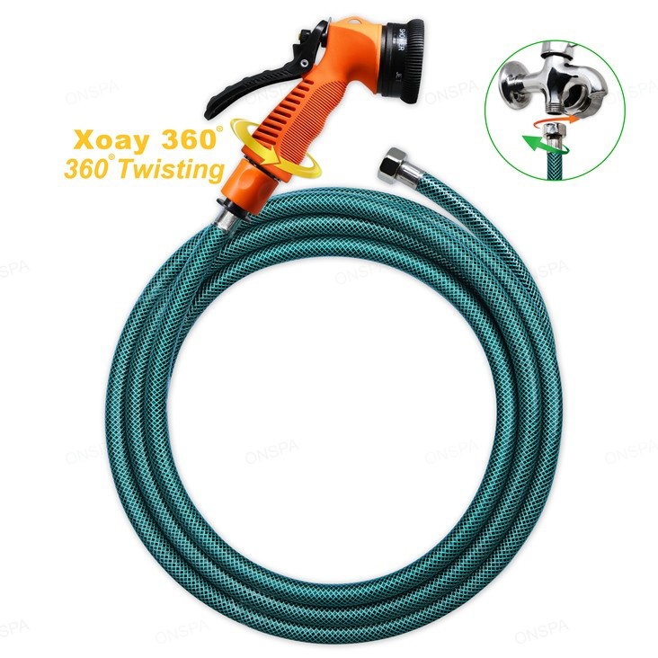 Bộ tưới cây cao cấp 6 chế độ phun Onspa 6030 đầu nối 6 góc