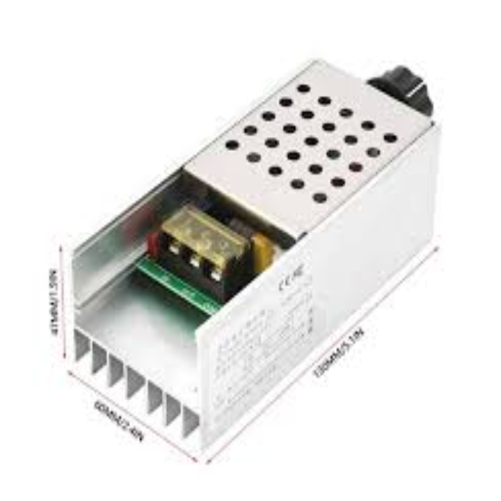 Dimmer 6000w điều khiển tốc độ động cơ 220vac