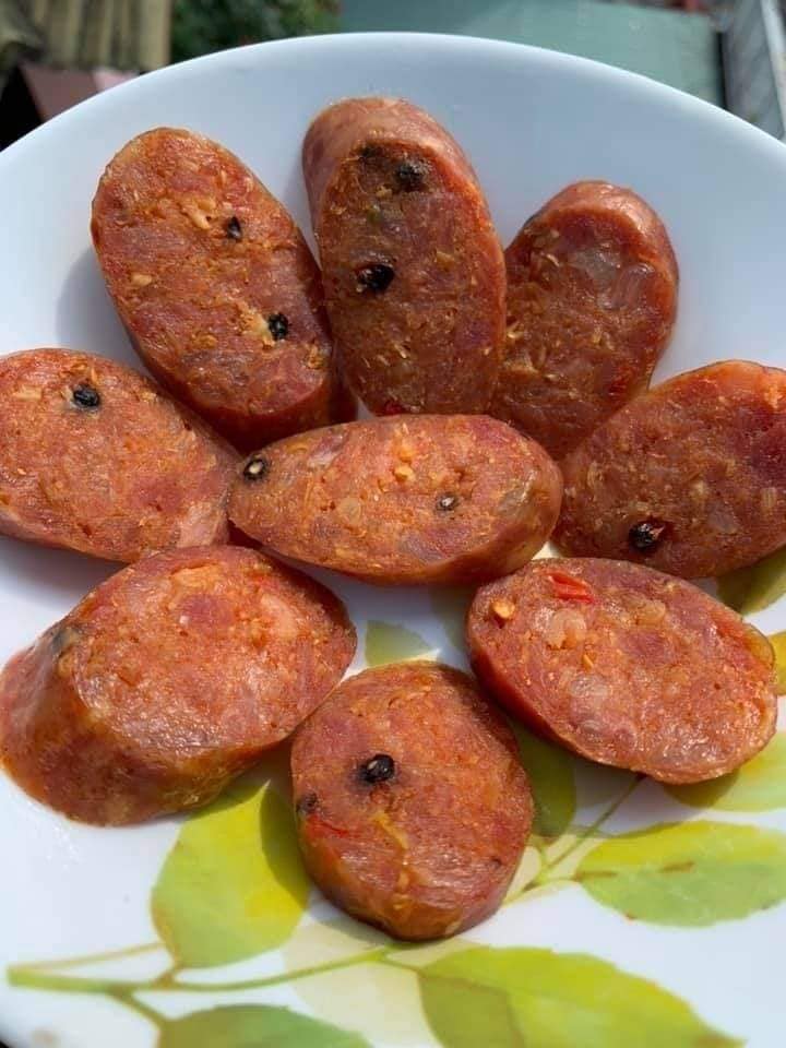 [Ship toàn quốc] [500g] Lạp Xưởng Tươi Sa Tế Sả Ớt Cai Lậy Thơm Ngon Lạ Miệng