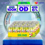 SALE 11.11-VC 12%] Thùng Nước Uống Có Gaz 7UP Soda Chanh Không Calo, Không Đường (320ml/lon)