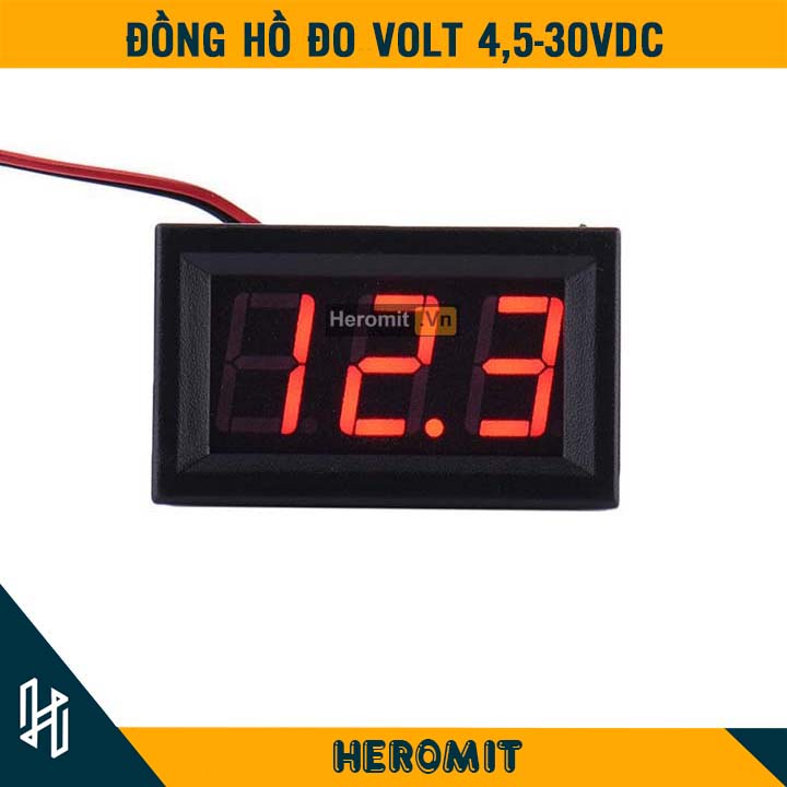 Đồng hồ hiển thị điện áp 0.56 inch 4.5-30vdc
