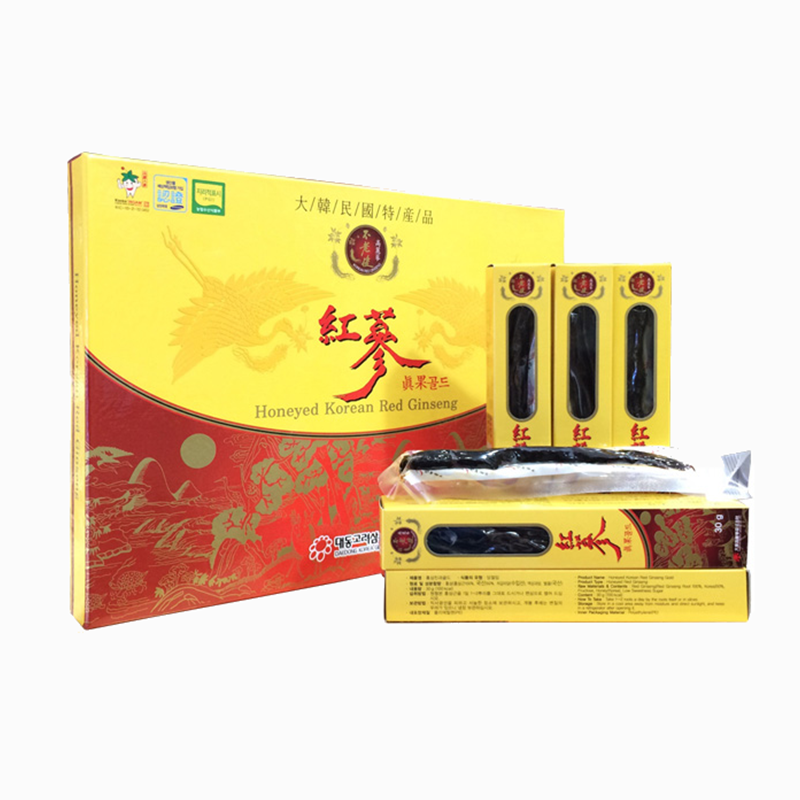 Hồng sâm củ tẩm mật ong 300g deadong hàn quốc