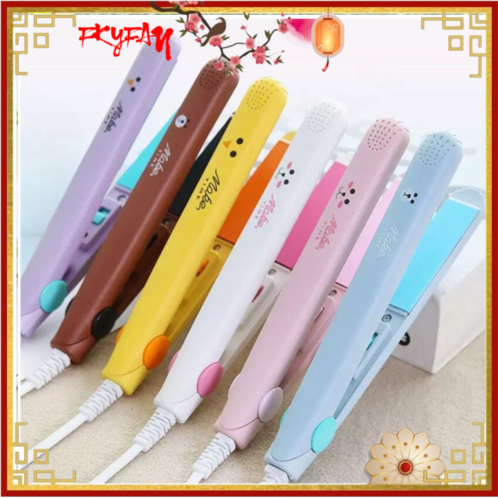 Máy bấm tóc mini cao cấp bấm tóc Máy xoăn giả, Máy xoăn sóng cao cấp Máy uốn duỗi tóc mini 2 trong 1 Máy ép tóc mini ,duỗi tóc ,uốn tóc