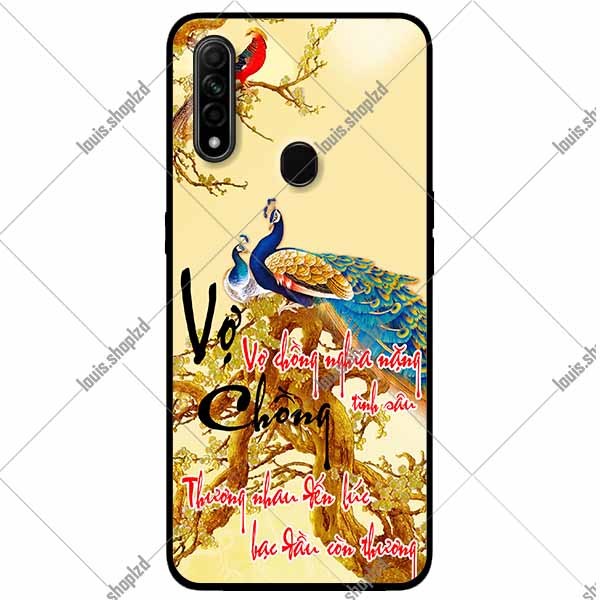 [HCM]Ốp Lưng Oppo A31 2020 - A8 2020 - Thư Pháp Vợ Chồng