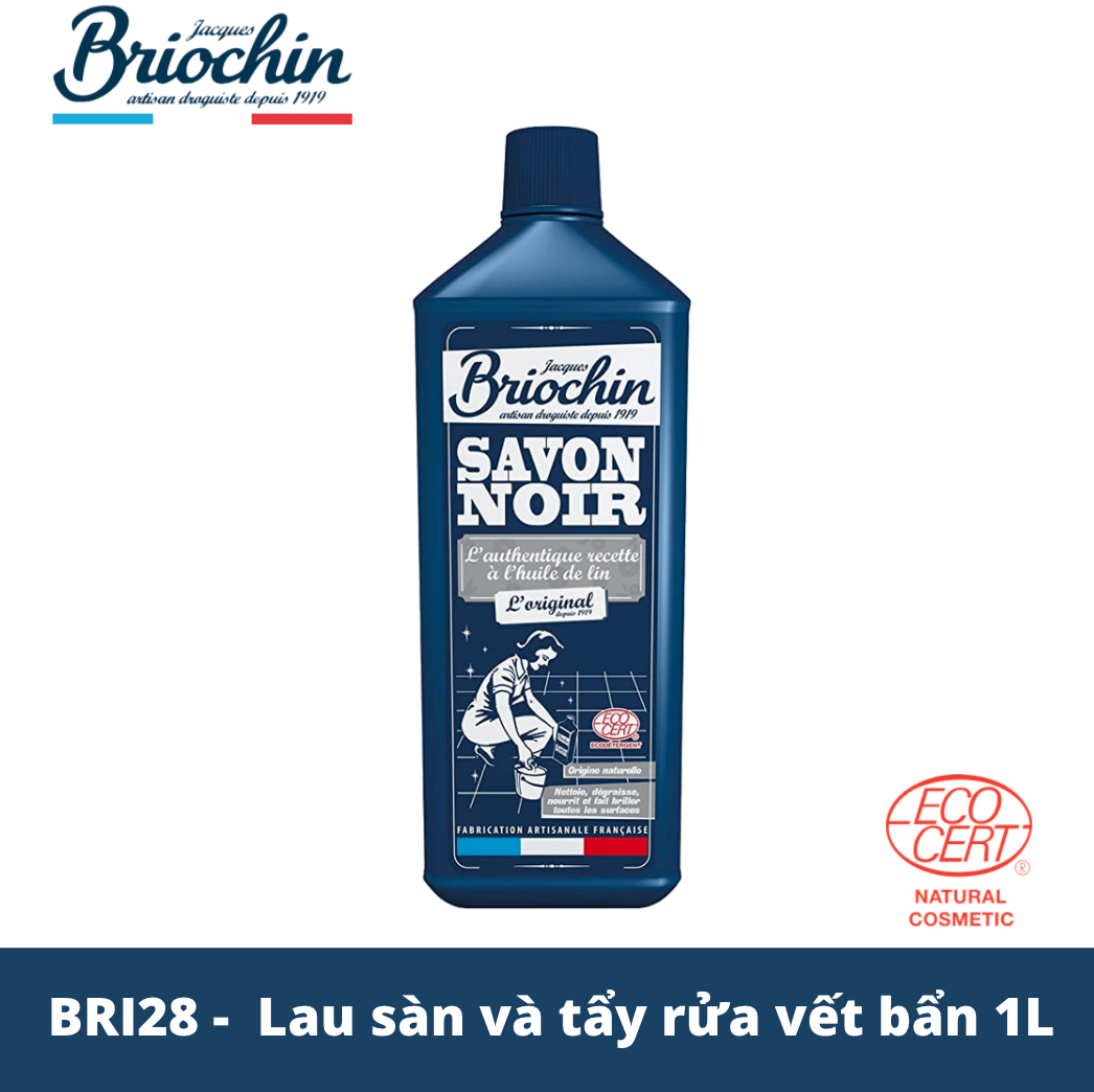 Bri 28 - lau sàn và tẩy rửa vết bẩn 1l briochin