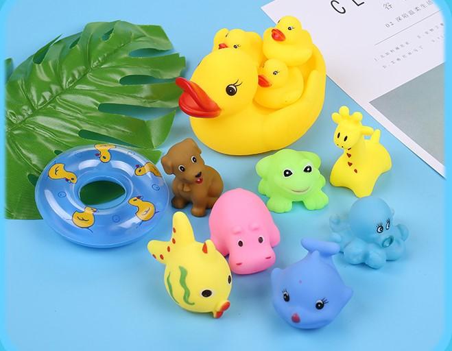 Đồ chơi bồn tắm chíp chíp đàn vịt và các sinh vật dưới nước