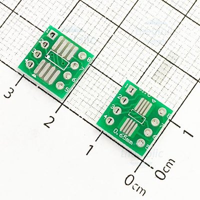 Pcb chuyển đổi dip8-sop8