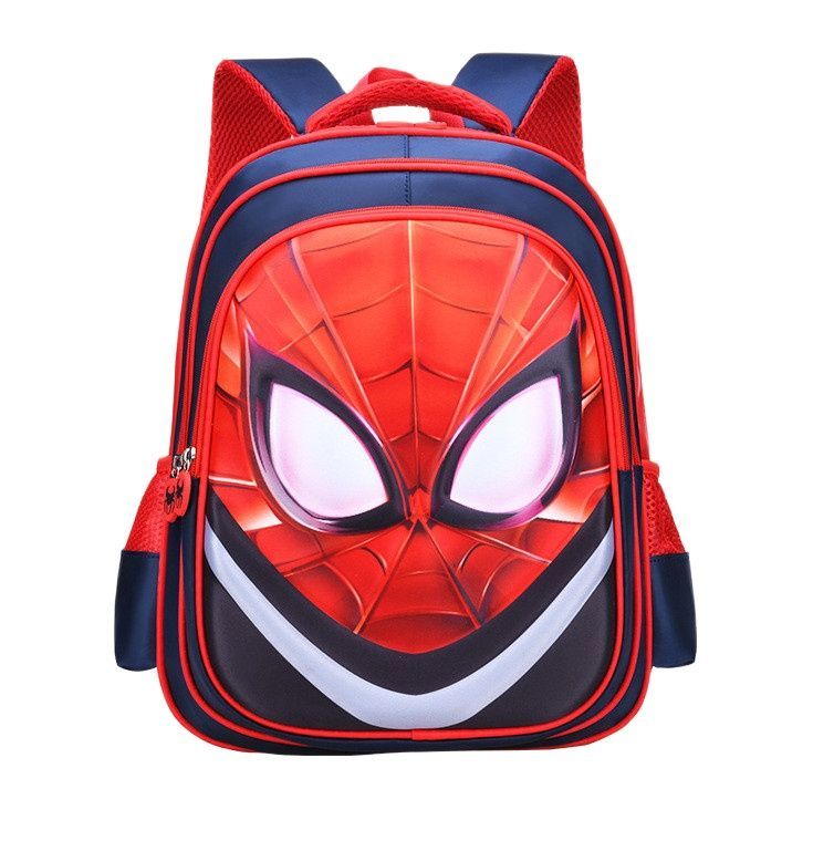 Balo học sinh cao cấp 3 ngăn siêu nhẹ in hình 3D Tổng hợp Nhân vật anh hùng TX00309 (42 x 32 x 14 cm)