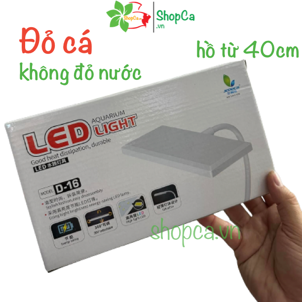 Đèn led đỏ cá không đỏ nước jeneca d15 d16, mini rgb lên màu cá lóc, tép, thuỷ sinh