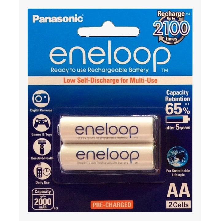 Pin sạc panasonic eneloop aa 2000 mah
