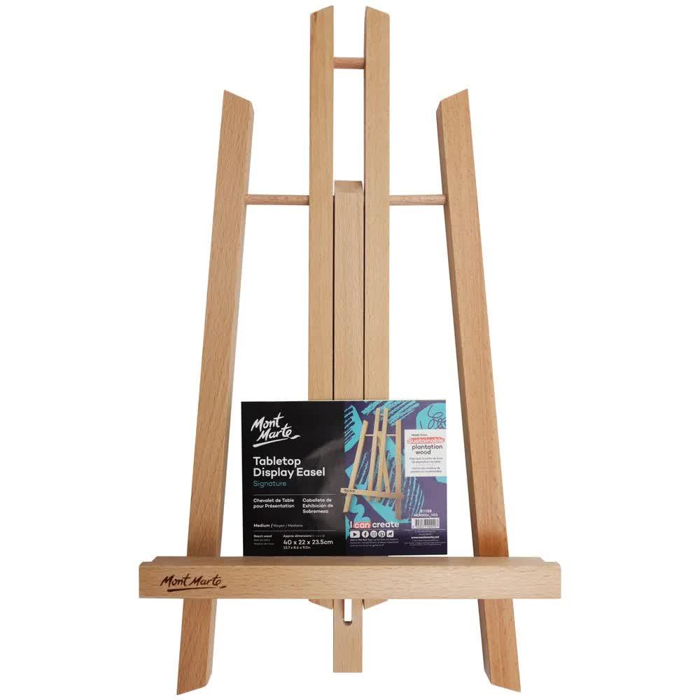Giá vẽ để bàn mont marte mea0015/mea0014 cao 40cm làm bằng gỗ sồi chắc chắn