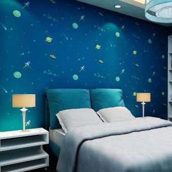 10m giấy dán tường vũ trụ bao la khổ rộng 45cm có keo dán sẵn