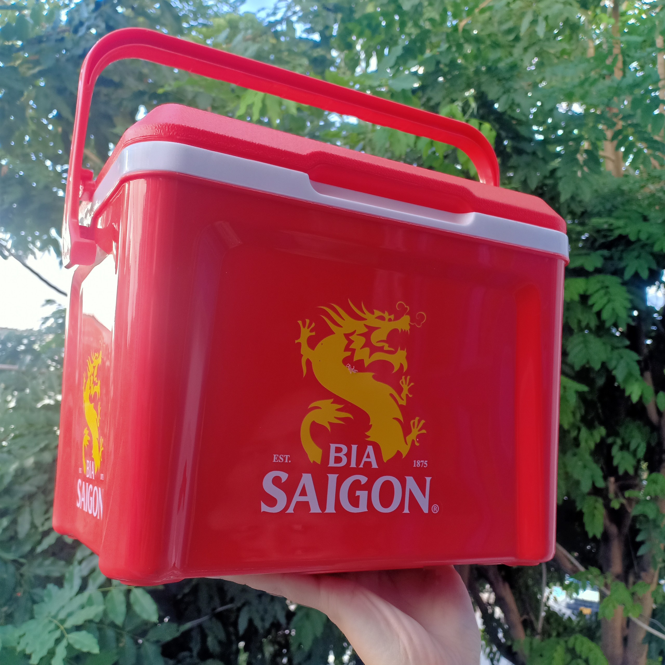 Siêu Sale toàn sàn_ Thùng đá giữ nhiệt 6 Lít Duy Tân khóa rất chặt