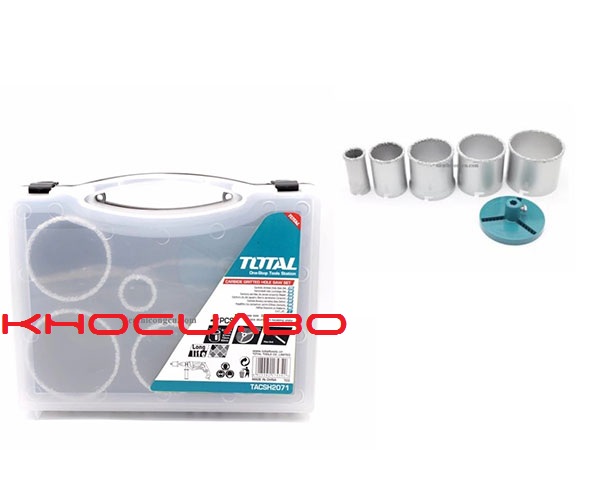 Bộ 7 mũi khoét lỗ total tacsh2071