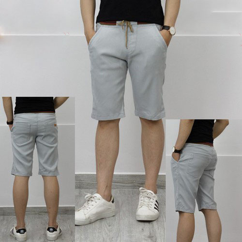 Quần ngố nam Quần short kaki nam lưng thun hàng công ty cao cấp dáng chuẩn