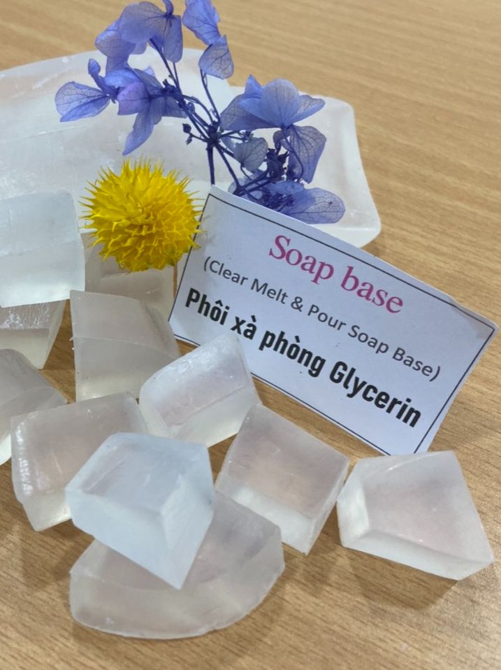 Phôi xà phòng Glycerin,Soap base,phôi trong suốt