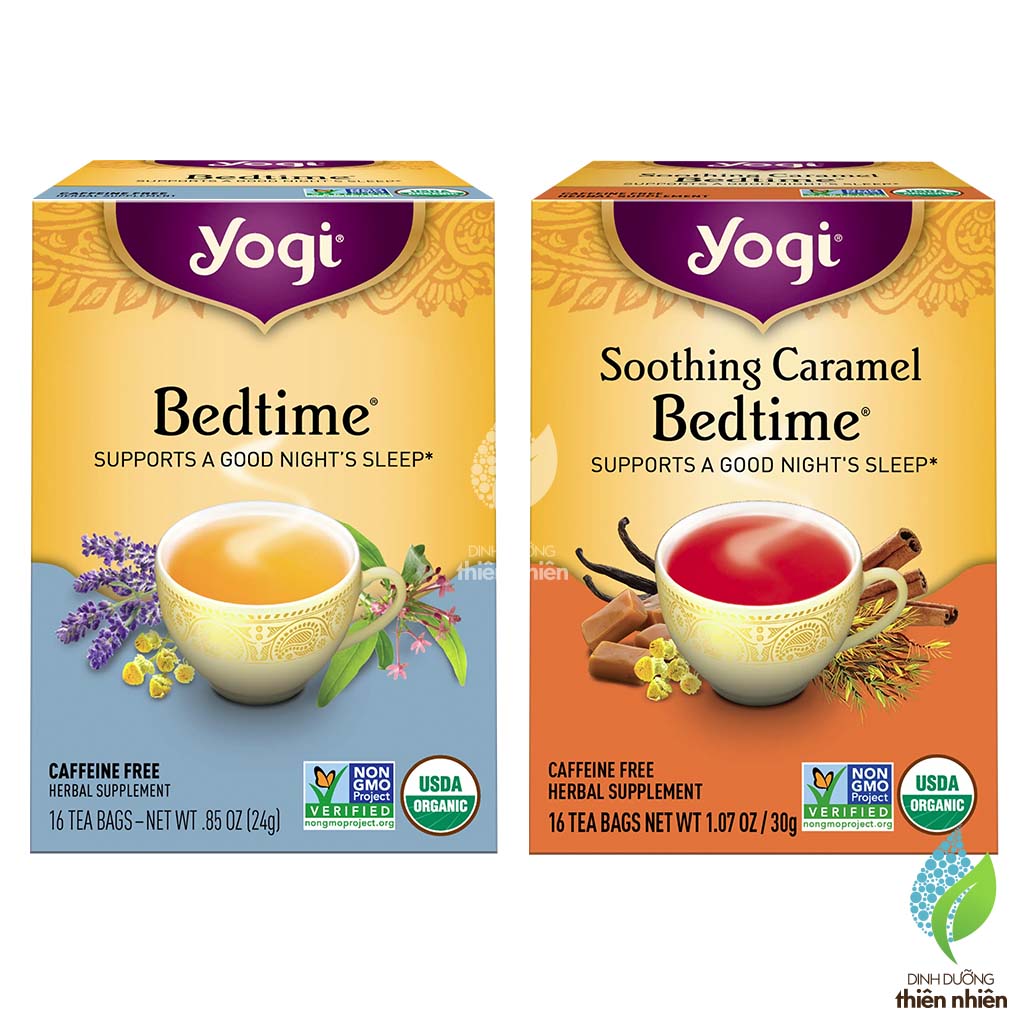 Trà hữu cơ giúp ngủ ngon yogi bedtime