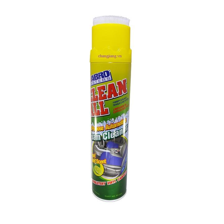 Chai xịt giặt nệm hương chanh abro clean all 650ml