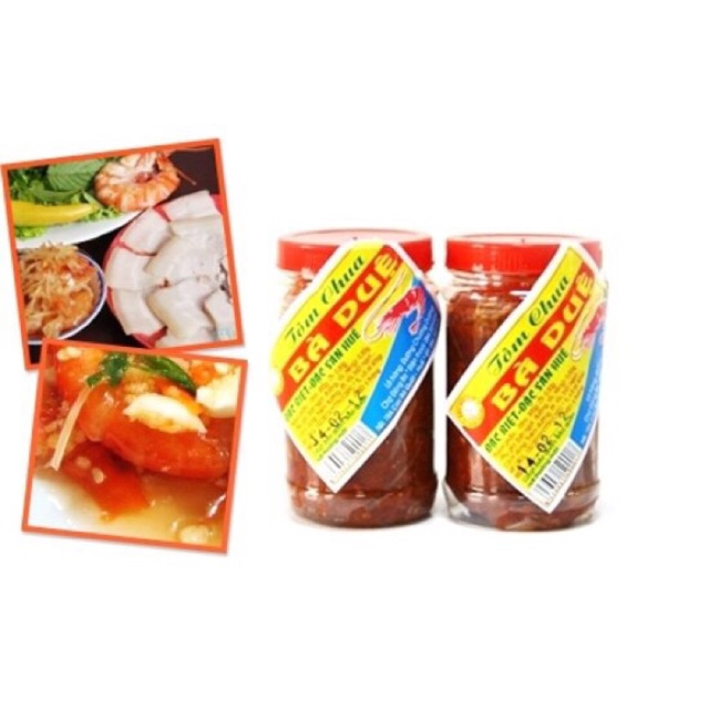 Combo 2 hộp mắm tôm chua bà duệ