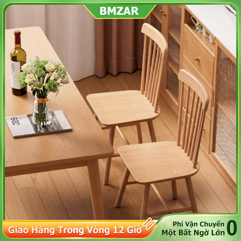 BMZAR ghế bành ghế gỗ Tiện Dụng Gỗ Nguyên Khối Ghế Gia Dụng Mặt Tròn Chân [Rẻ Vô Địch]