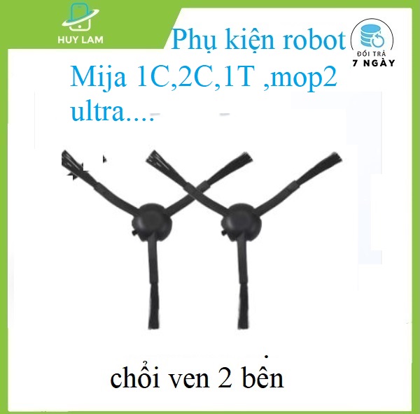 Cặp chổi ven robot xiaomi mija 1c,2c,1t,mop2 ultra....