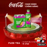 [SIÊU SALE ] Lốc 6 Chai Trà Chanh Dây Và Hạt Chia Fuze Tea 450ml/Chai Sale 25.06 Coca-Cola Chính Hãng_LD