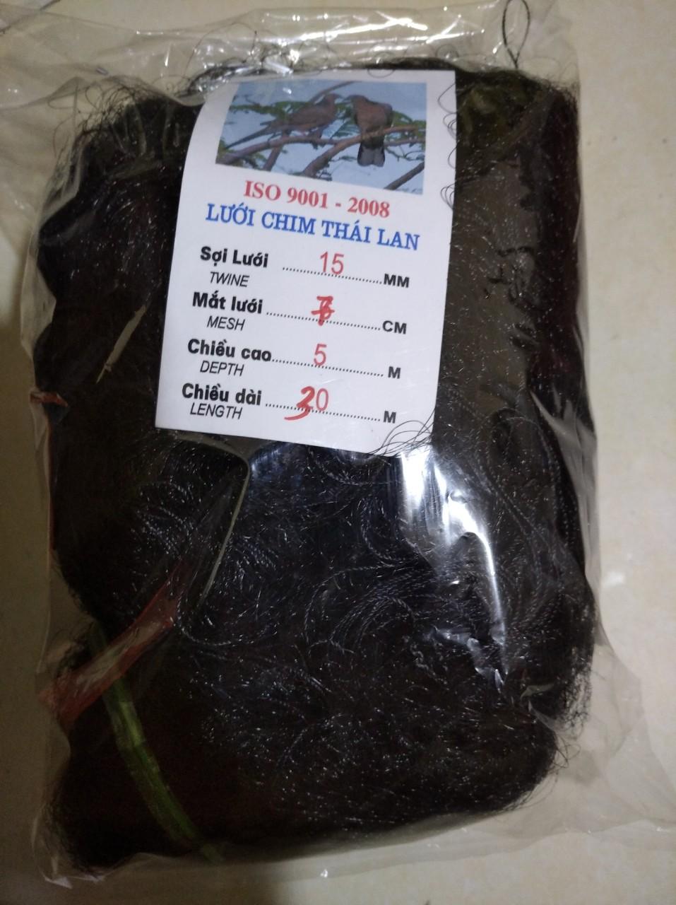 Lưới Bẫy Chim Thái Lan - Lưới Tàng Hình Bẫy Chim bắt chim - Đủ Size 20M , 30M , 40M, 50M,100M