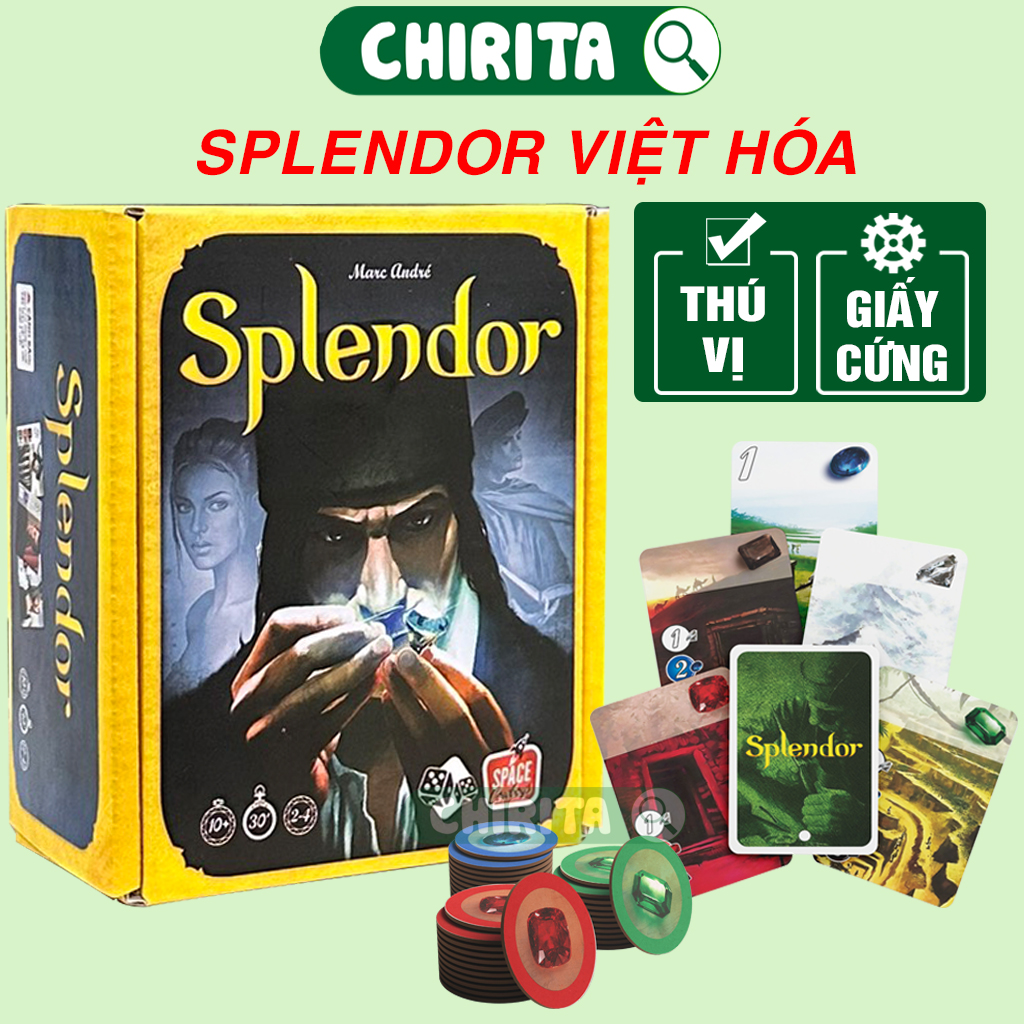 Board Game Splendor Việt Hóa Trò Chơi Cờ Bàn