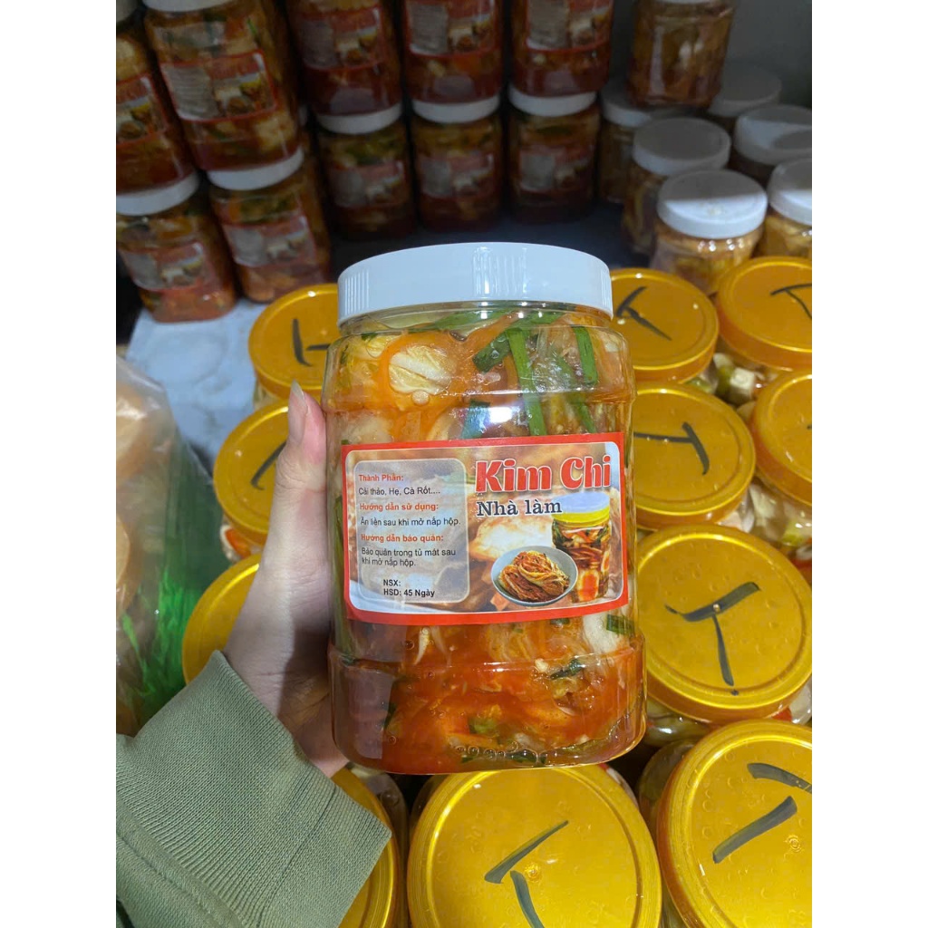 Kim chi cải thảo nhà làm siêu ngon - HỦ 800gr