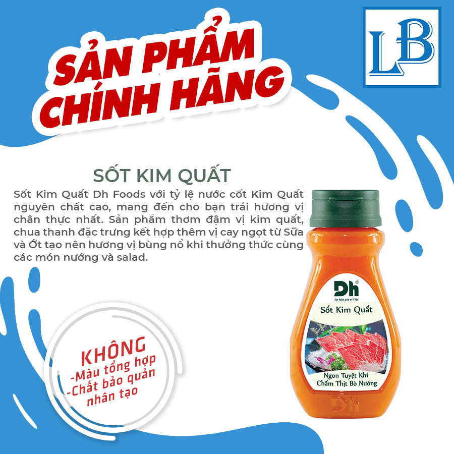 Sốt Kim Quất Dh Foods Chai 200gr