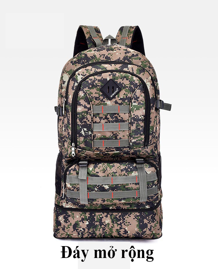 [BALO 80L] Balo dã ngoại cỡ lớn - Ba lô Du Lịch Leo Núi, đi phượt dài ngày cho nam nữ, túi đựng hành lý dã ngoại ngoài trời sức chứa lớn, có nhiều ngăn chứa đồ rộng rãi