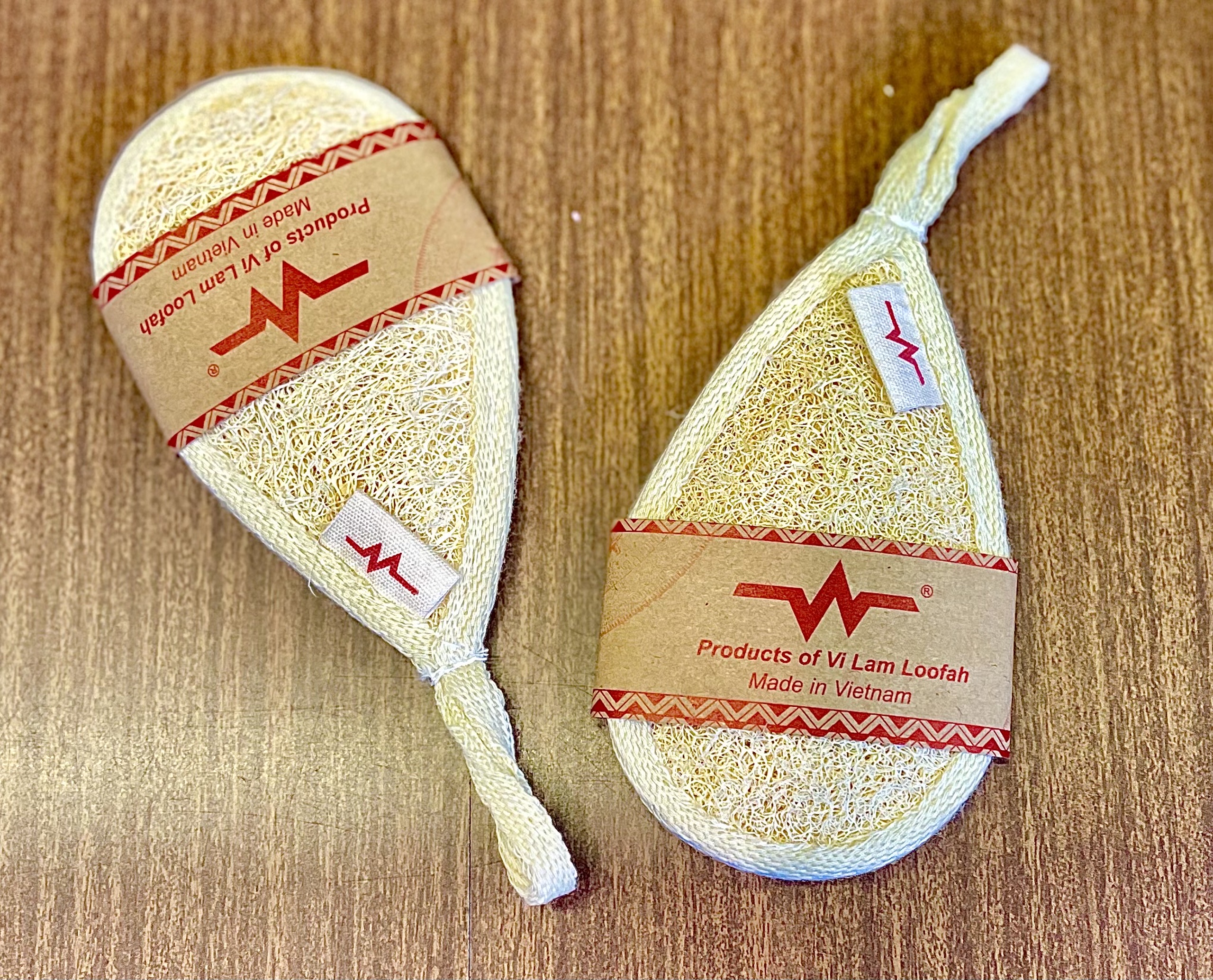 MIẾNG RỬA MẶT TẨY TRANG BẰNG XƠ MƯỚP VI LÂM giúp massage làm sạch mềm da không kích ứng (LOOFAR FACE WASH SPONGE)